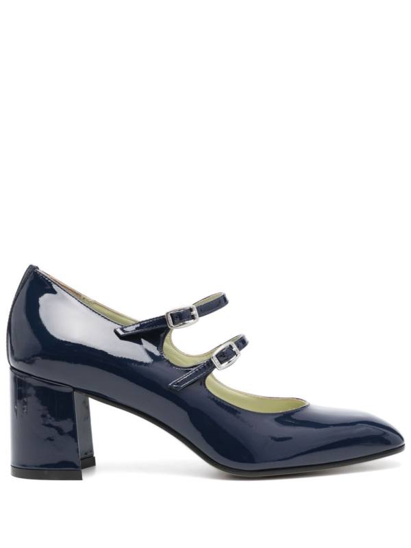 65mm Alice leather pumps