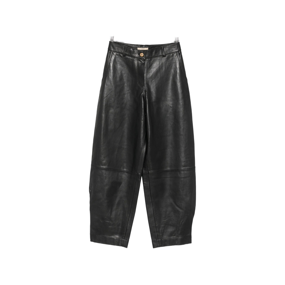 Sessun Carlea Leather Tapered Trousers