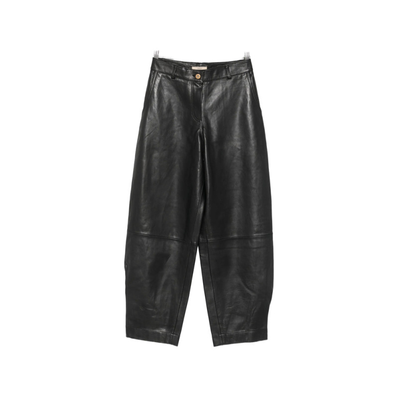 Sessun Carlea Leather Tapered Trousers