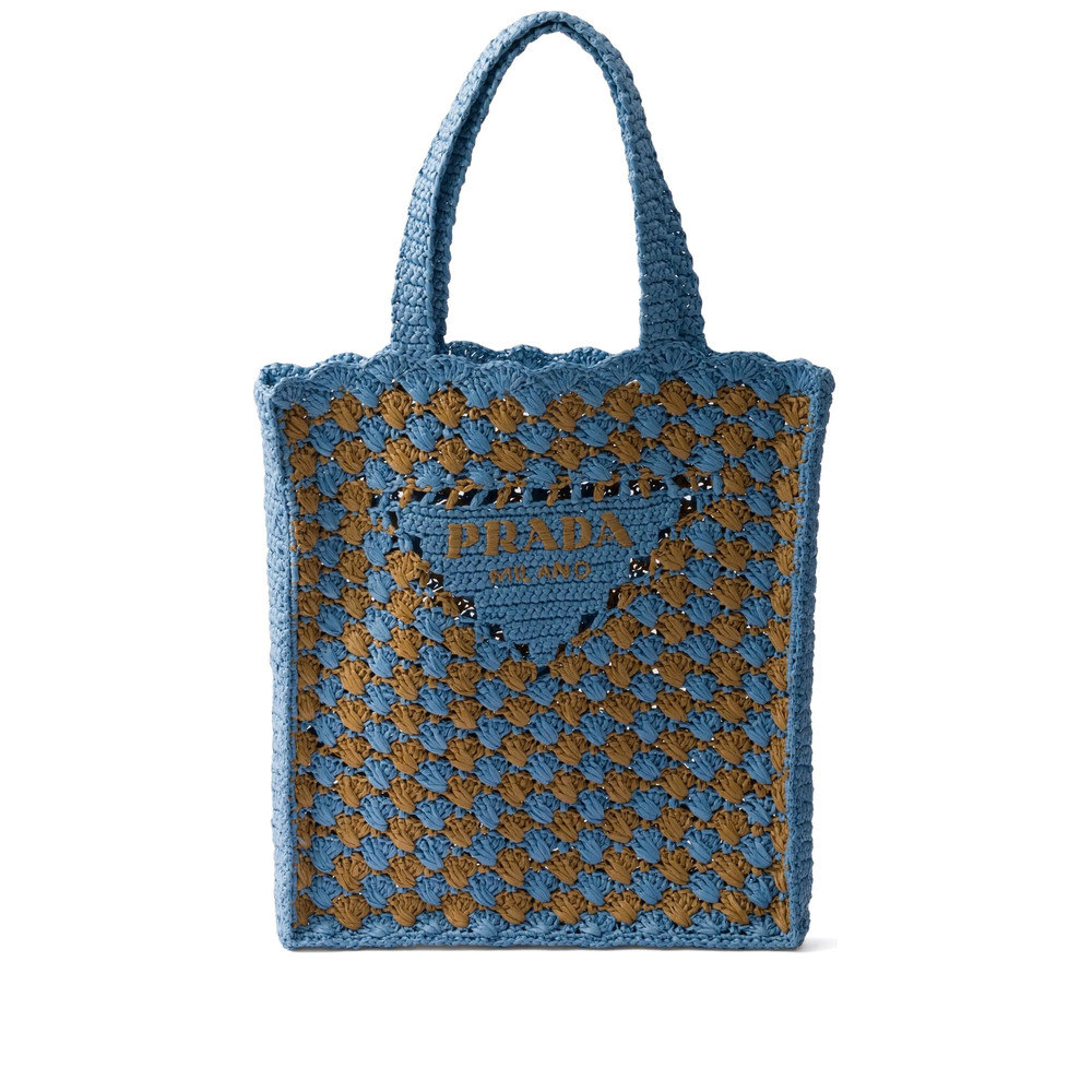 Prada Crochet Tote Bag