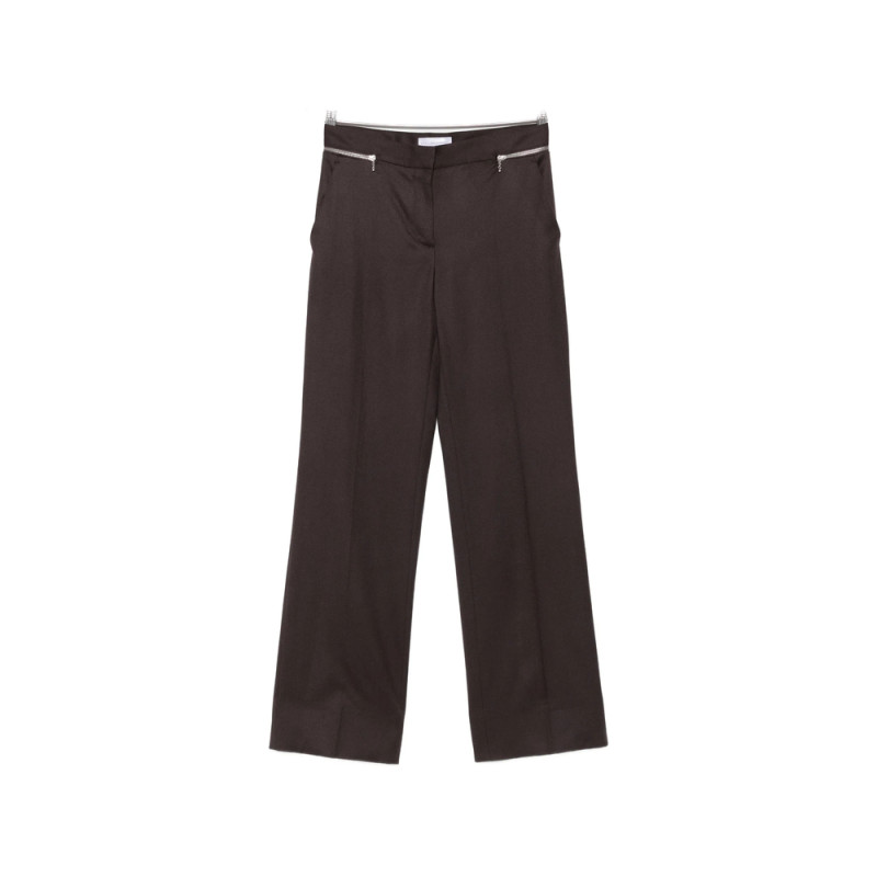 Stella Mccartney Zip-detail Tailored Trousers
