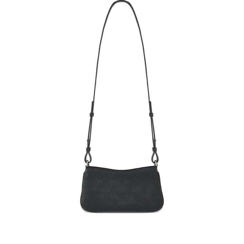 Gucci GG Motif Leather Shoulder Bag