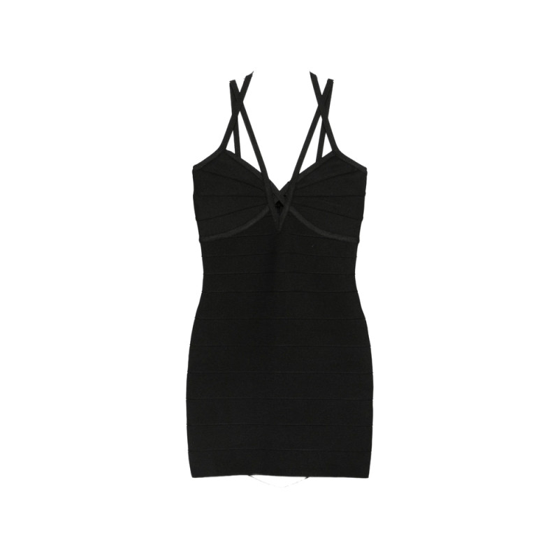 Hervé Léger Erin Bandage Strappy Mini Dress