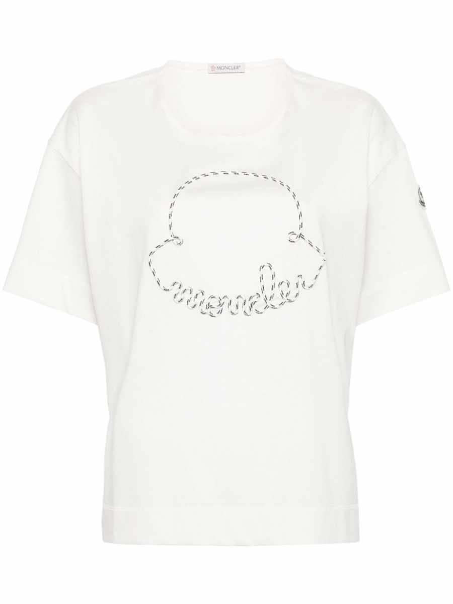 logo-appliqué cotton T-shirt