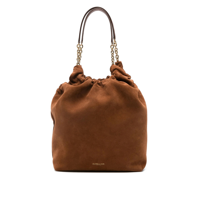 Demellier Miami Suede Shoulder Bag
