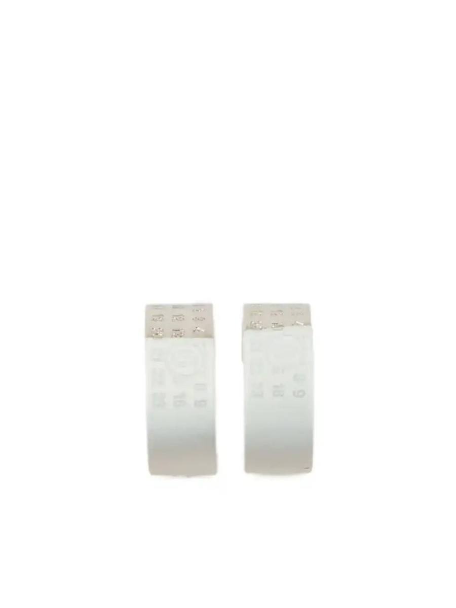 numbers-motif earrings