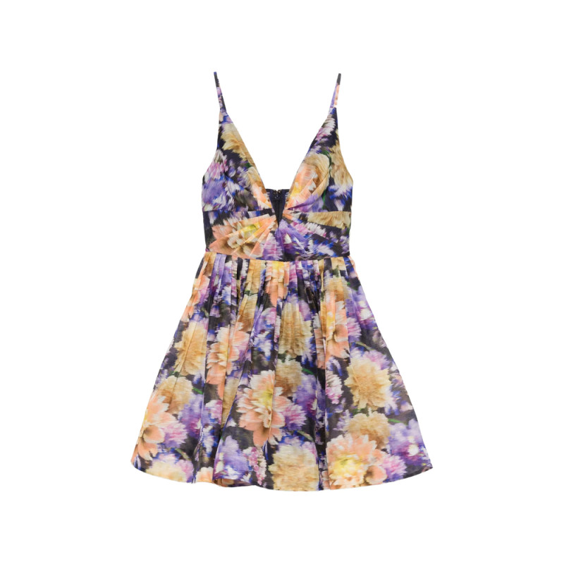 Zimmermann Floral V-neck Dress