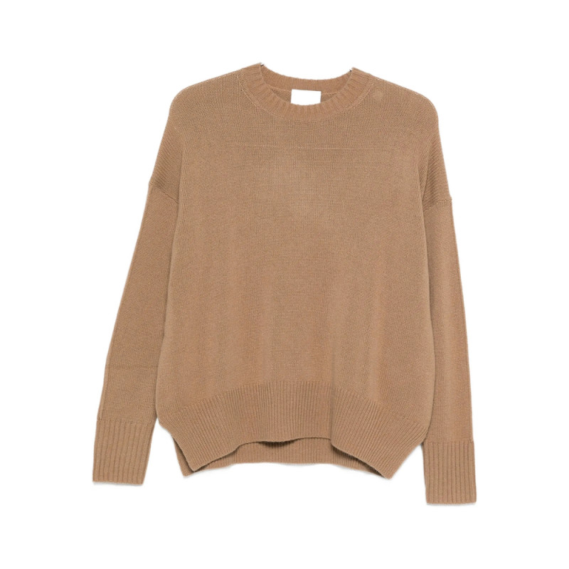 Allude Crew-neck Cashmere Sweater