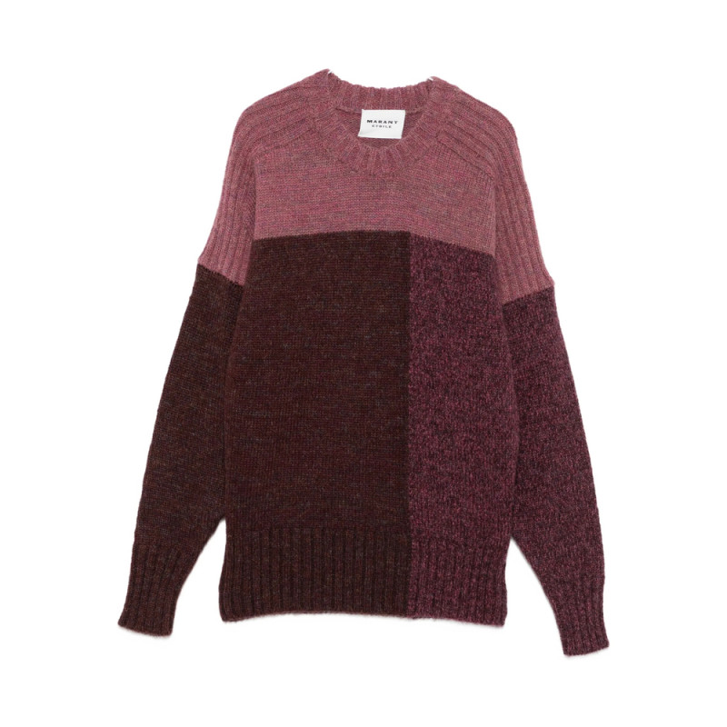 Marant Étoile Colour-block Ribbed Sweater