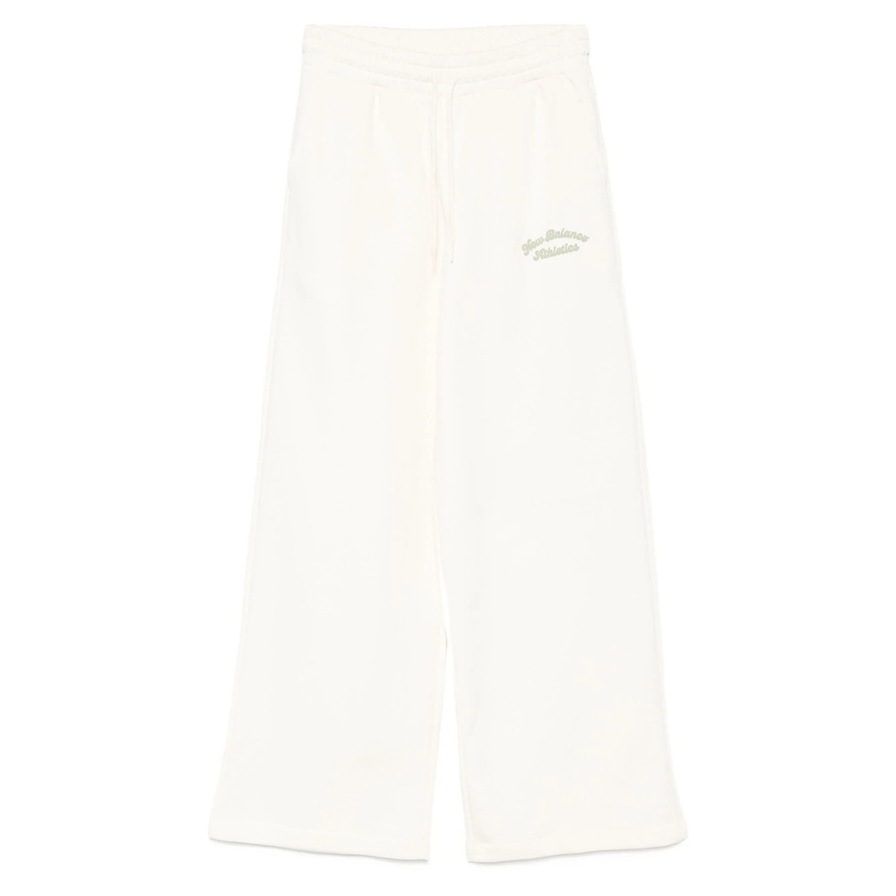 New Balance Embroidered Cotton Sweatpants