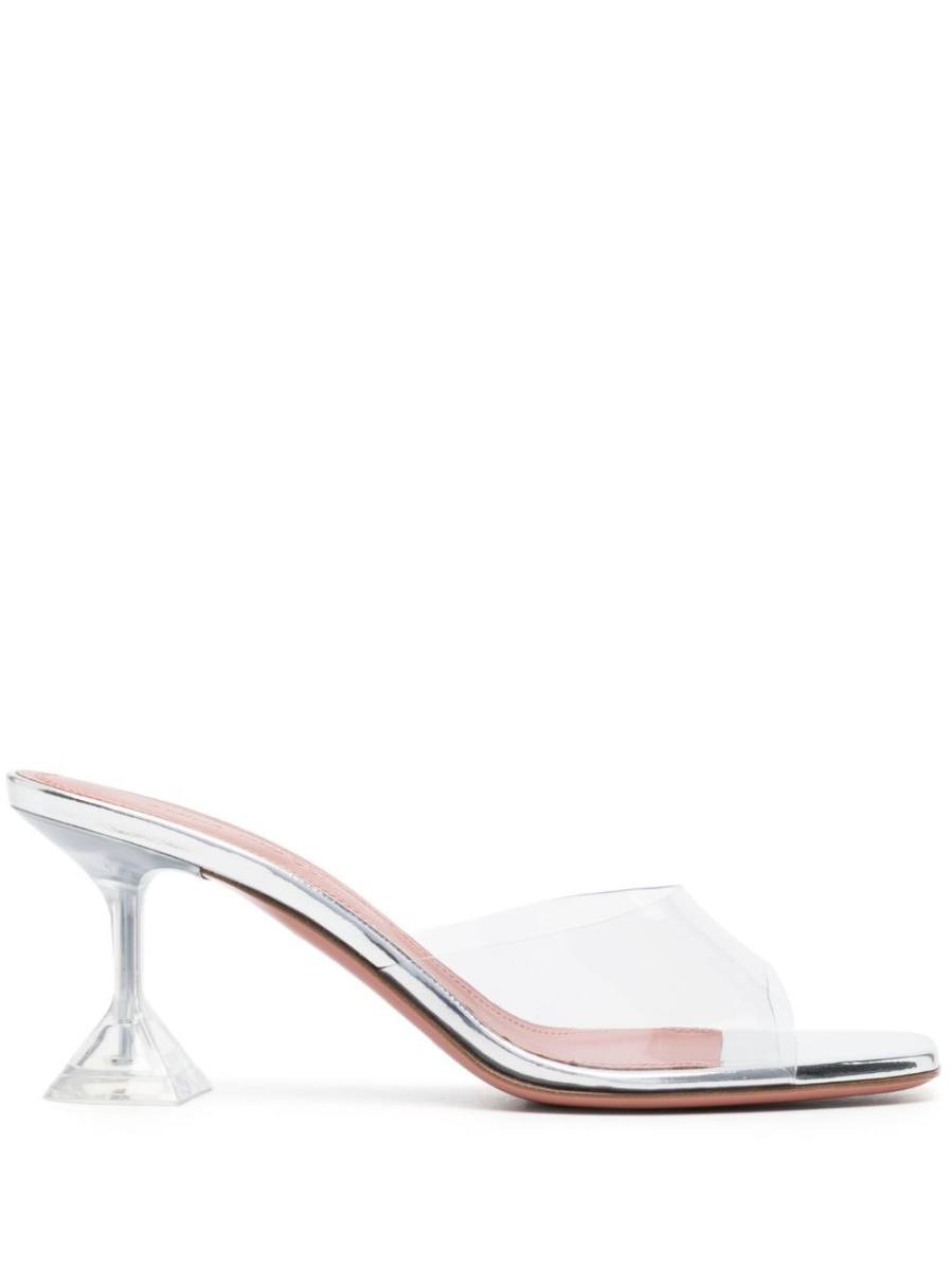 Lupita Glass 75mm sandals