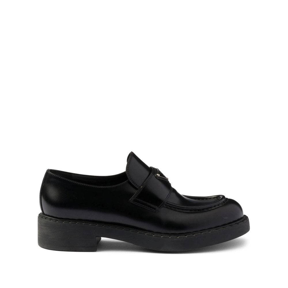 Prada 50mm Chocolate Loafers