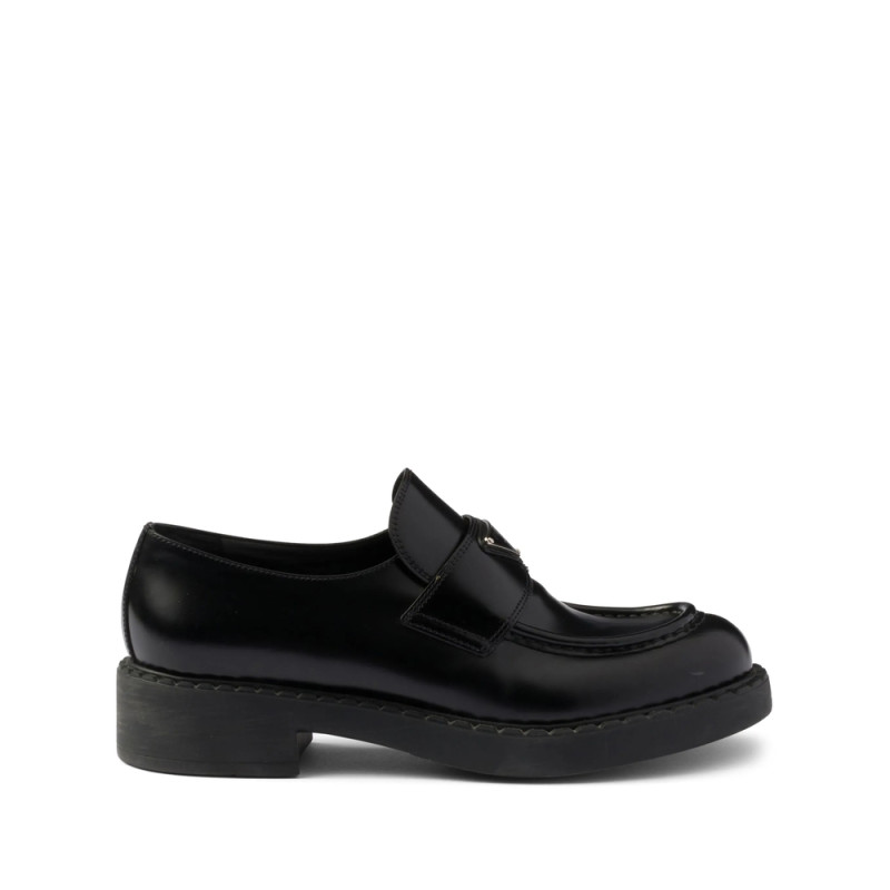 Prada 50mm Chocolate Loafers