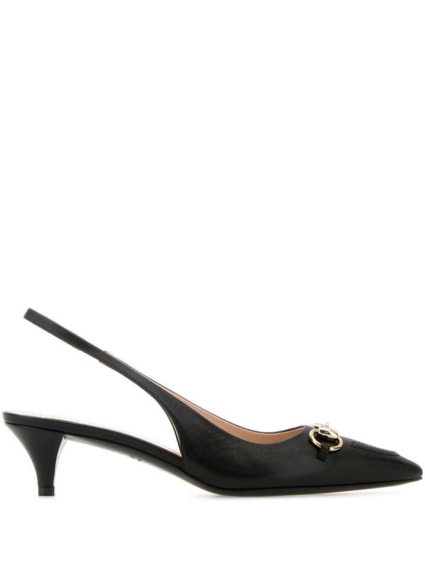 45mm leather pumps