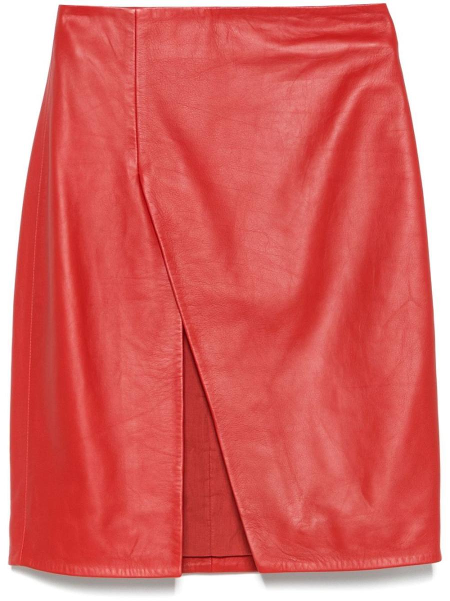 Ekare leather skirt