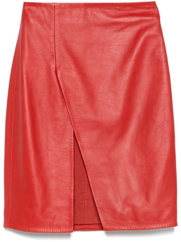Ekare leather skirt
