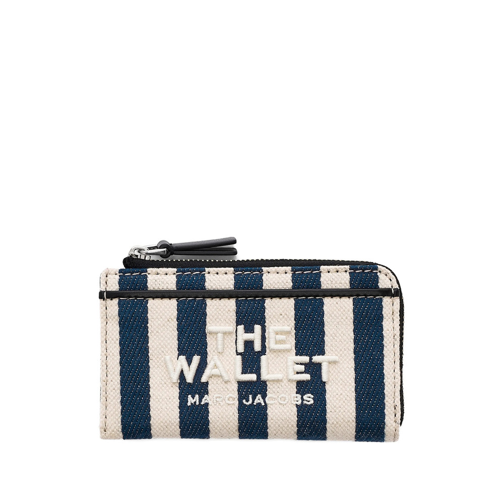 Marc Jacobs Stripe Top Zip-wallet