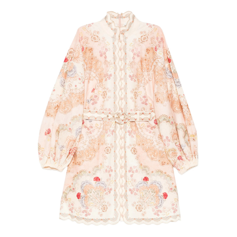 Zimmermann Daylight Floral-print Mini Dress