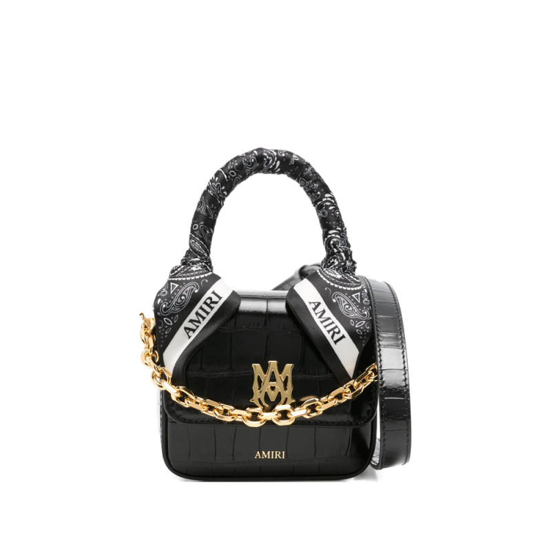 Amiri Crocodile-effect Tote Bag