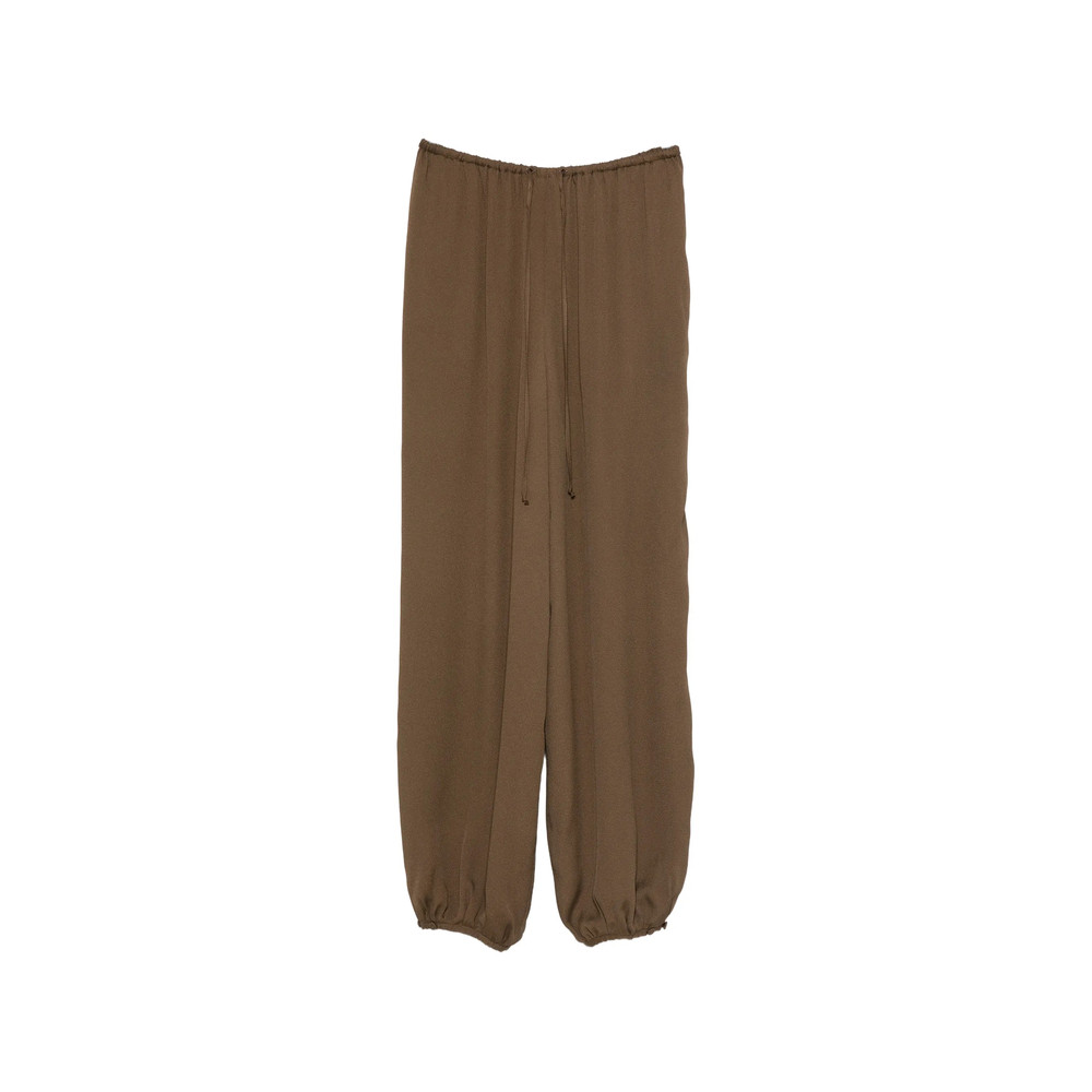 Forte Forte Drawstring-waist Elasticated-hem Trousers