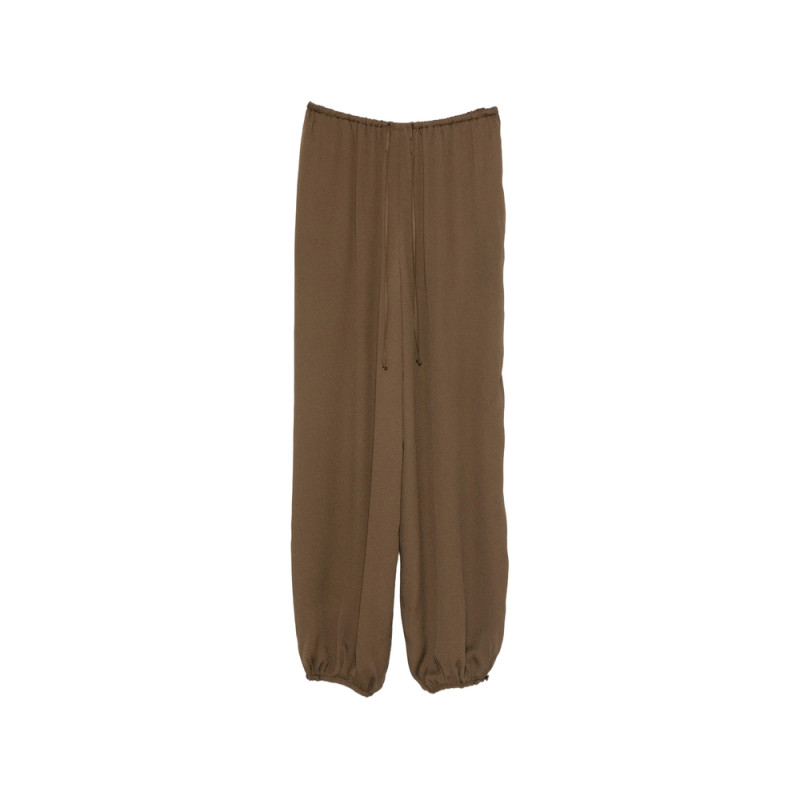 Forte Forte Drawstring-waist Elasticated-hem Trousers
