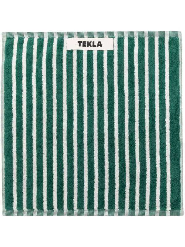 striped cotton face towel (30cm x 30cm)