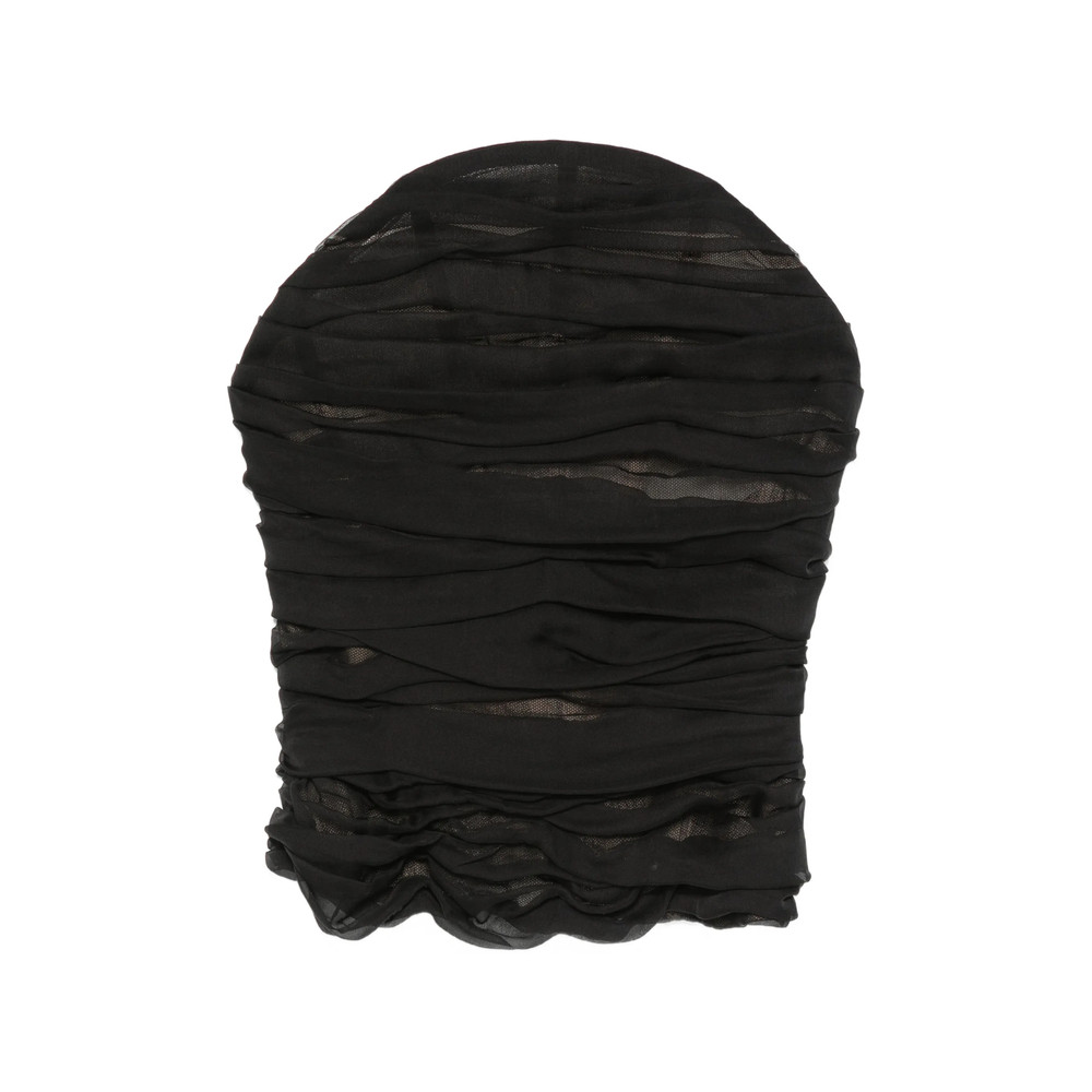 Balenciaga Ruched Halterneck Top