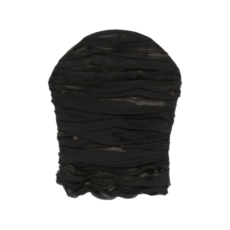 Balenciaga Ruched Halterneck Top