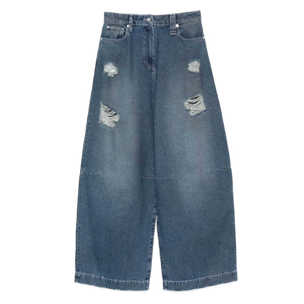 Simone Rocha Distressed Jeans