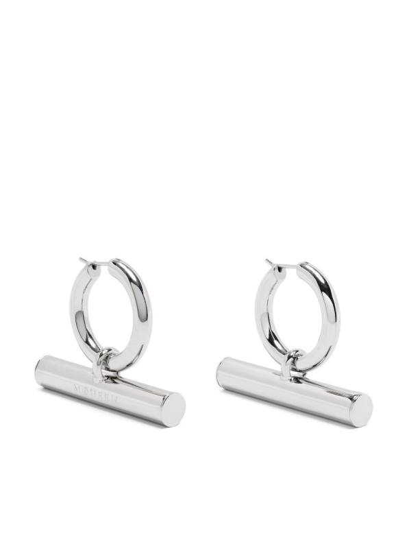 T-Bar hoop earrings
