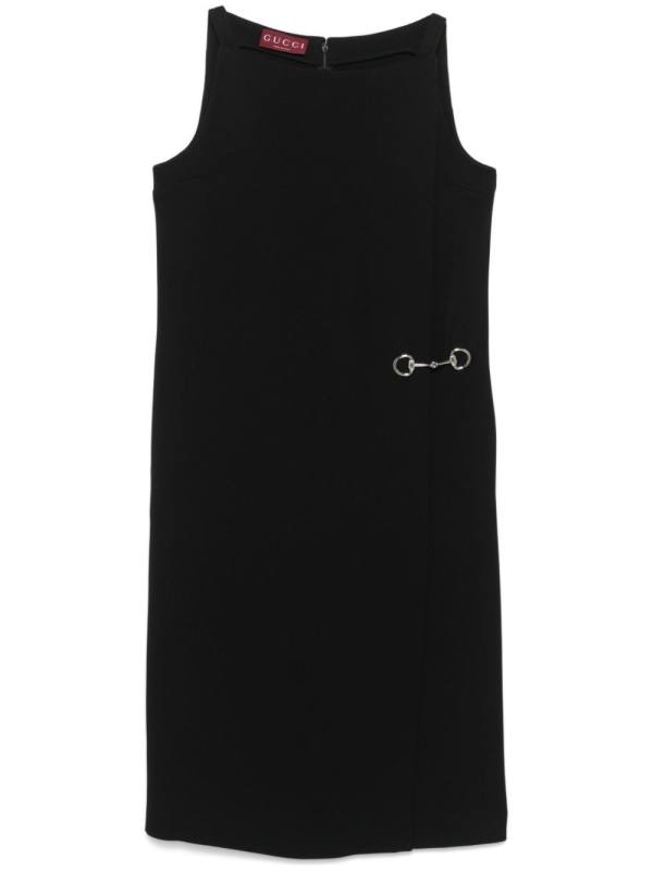 Horsebit midi dress