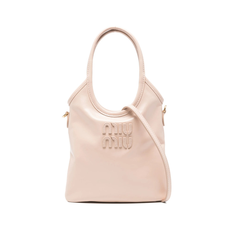 Miu Miu Logo-embossed Tote Bag