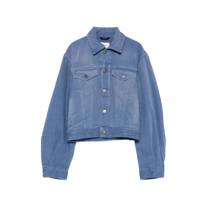 Haikure Button Denim Jacket