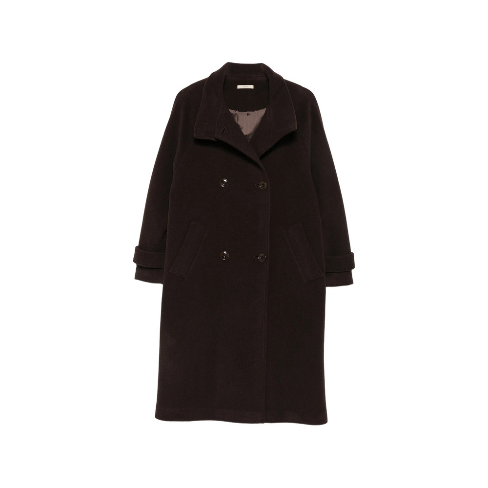 Sessùn Bleeckett Double-breasted High-neck Coat