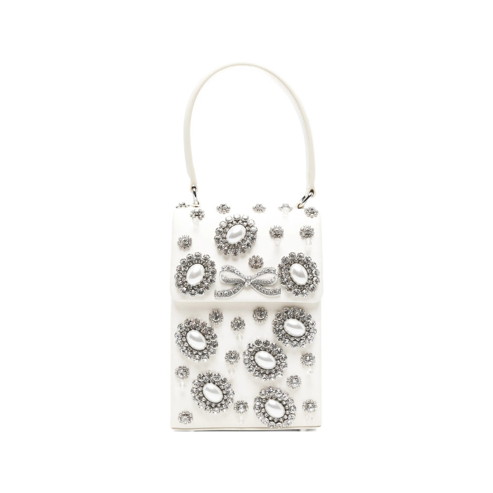 Self-portrait Bow-embellished Tote Bag