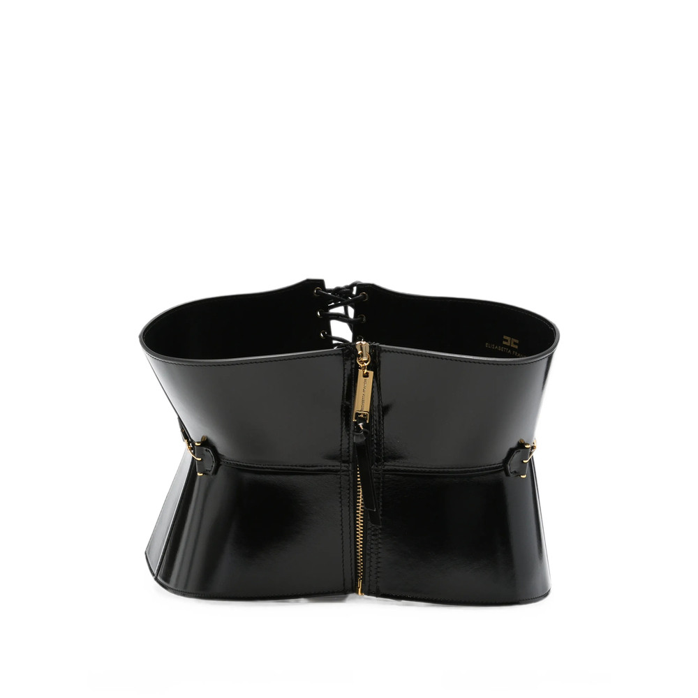Elisabetta Franchi Logo-plaque Belt