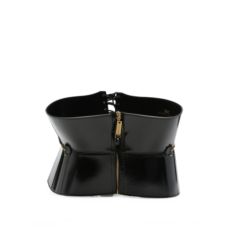 Elisabetta Franchi Logo-plaque Belt