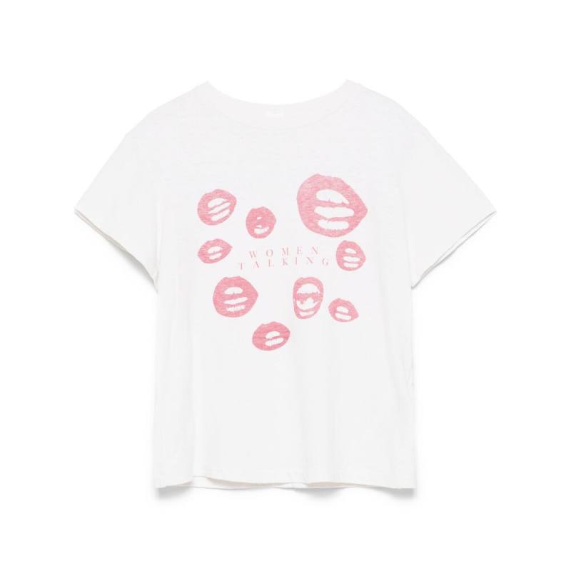 Re/done Women Talking T-shirt