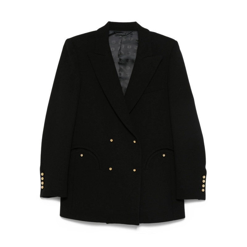 Blazé Milano Double-breasted V-neck Blazer