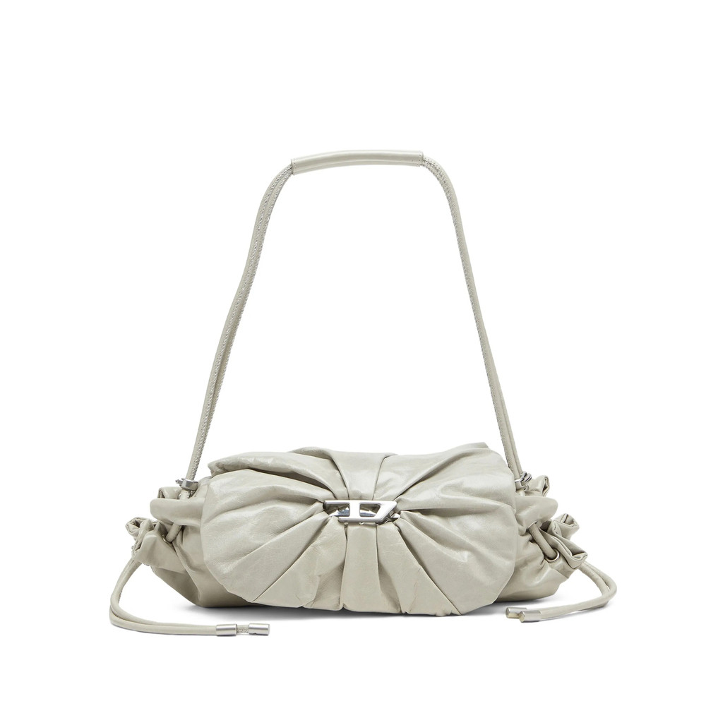 Diesel Scrunch-D Leather Shoulder Bag