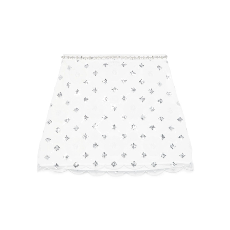 Vivetta Sequin-embellished Mini Skirt