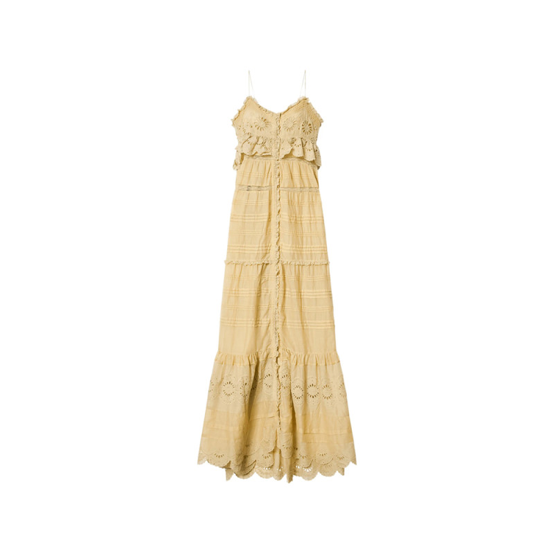 Marant Étoile Ruffled Lace Paule Dress