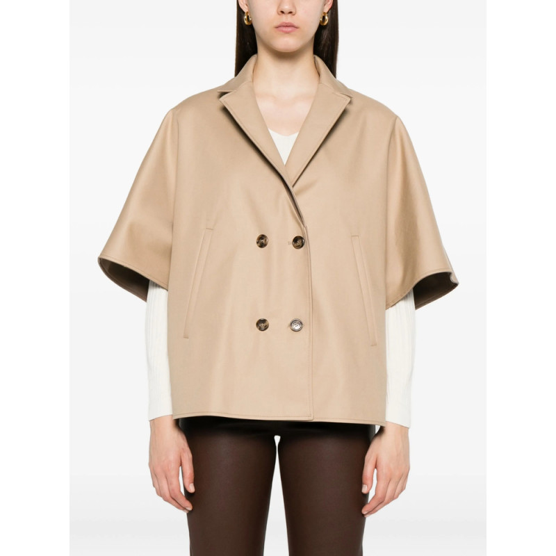 Max Mara Double-breasted Cape
