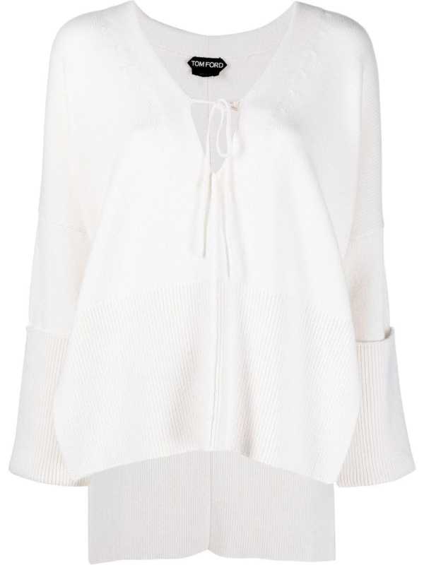 cashmere-blend slouchy jumper