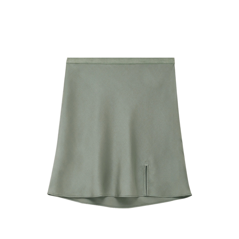 Anine Bing Chrisly Front-slit Mini Skirt