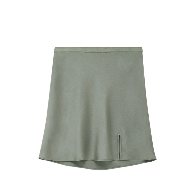 Anine Bing Chrisly Front-slit Mini Skirt