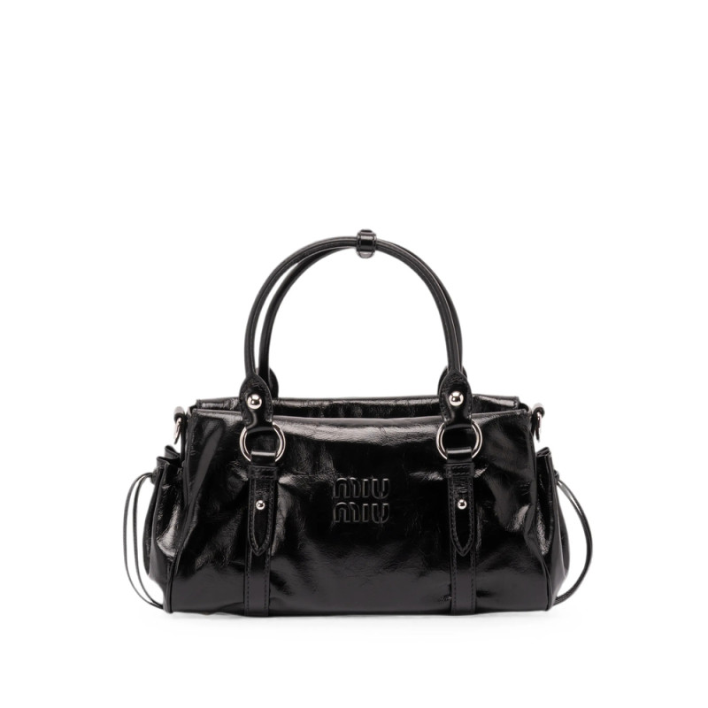 Miu Miu Logo-embossed Tote Bag