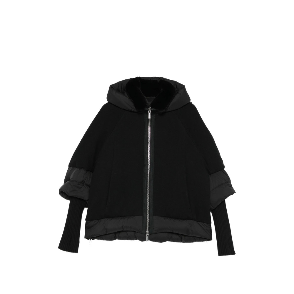 Moorer Hooded Panelled Jacket