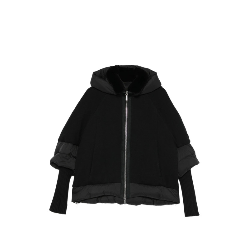 Moorer Hooded Panelled Jacket