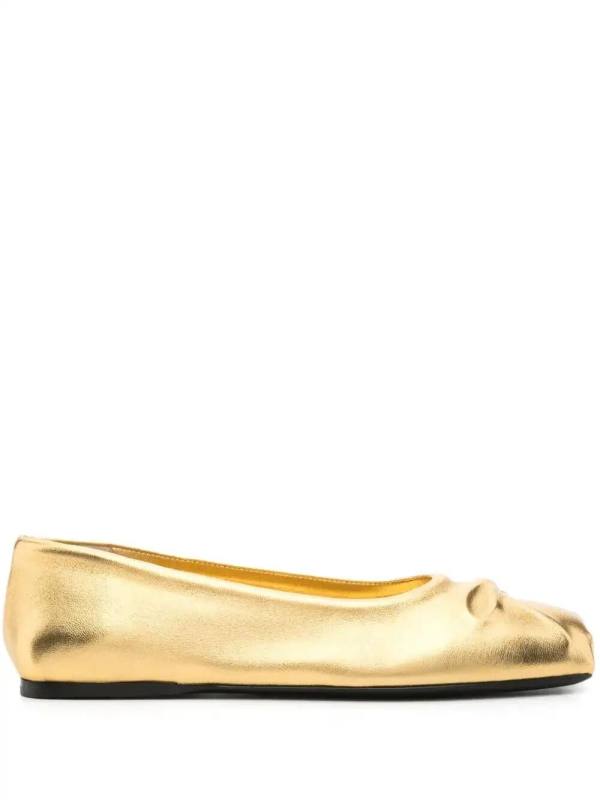 bow-detail ballet flats